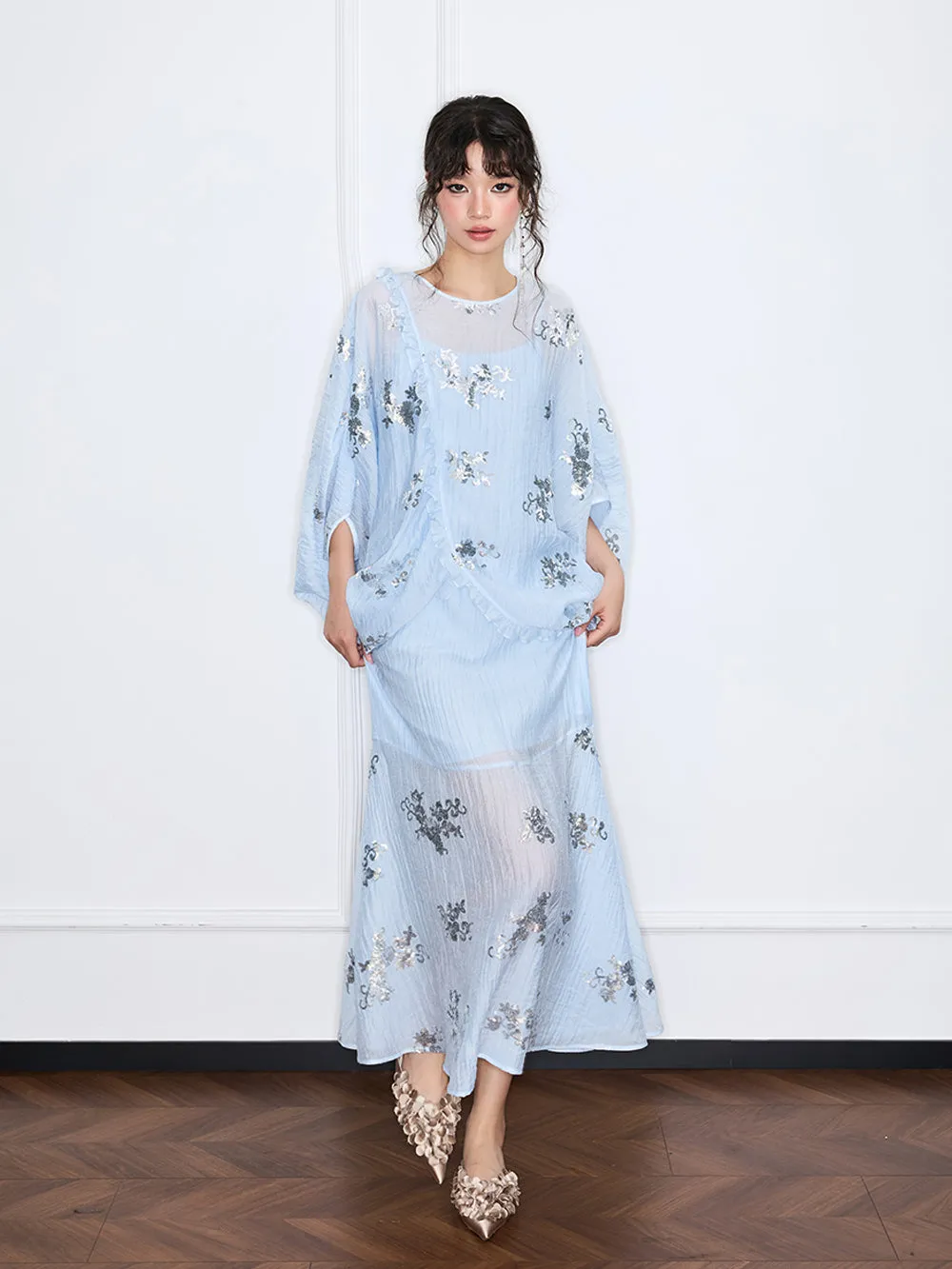 MUKZIN“Capsule Collection”New Chinese Style Elegant Dress (Two-Piece Set) sold by Muzkin