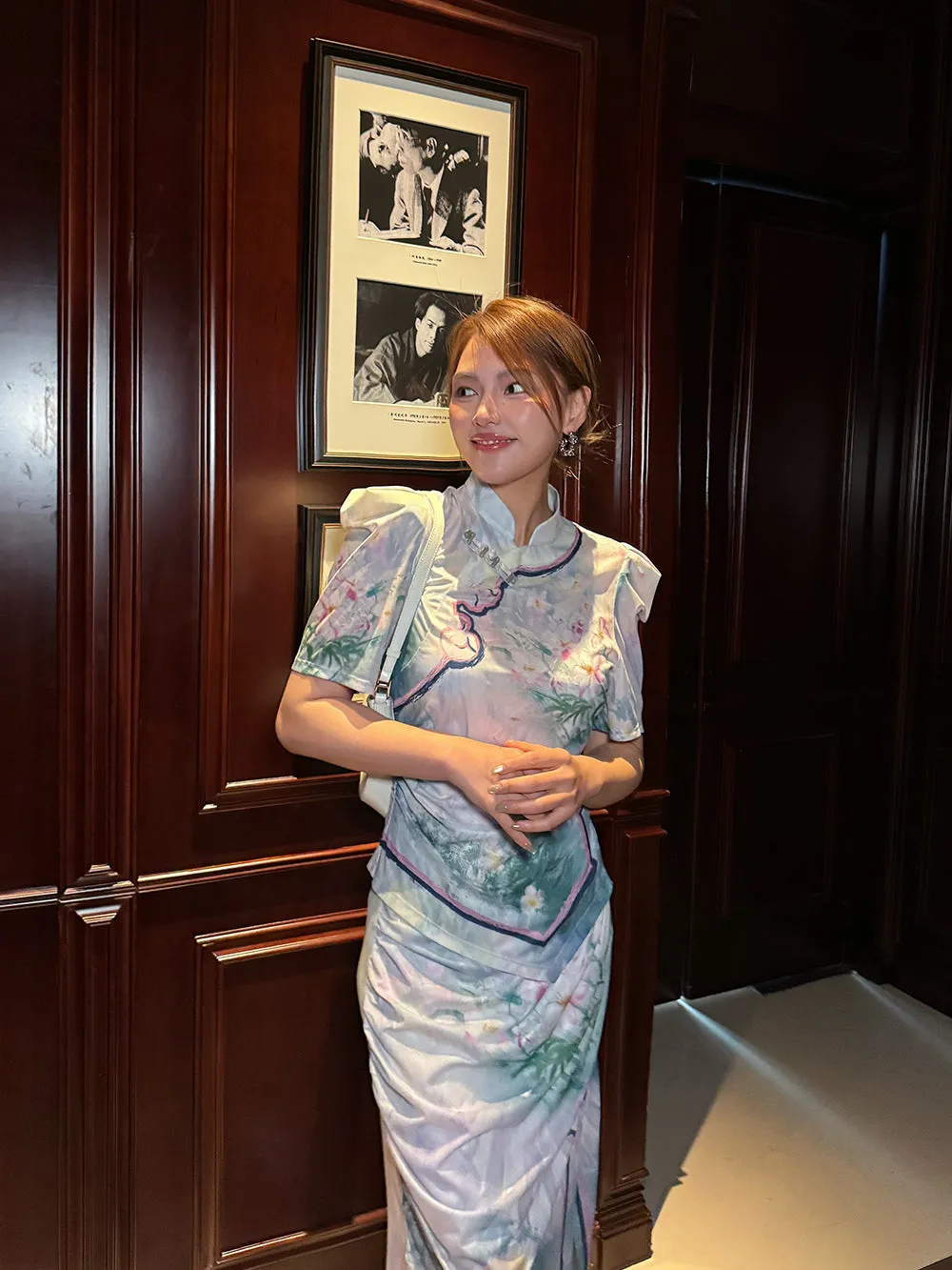 Mukzin“Capsule Collection”Half Skirt Of The "Moonlight Over The Lotus Pond" Suit sold by Muzkin product image thumbnail 5