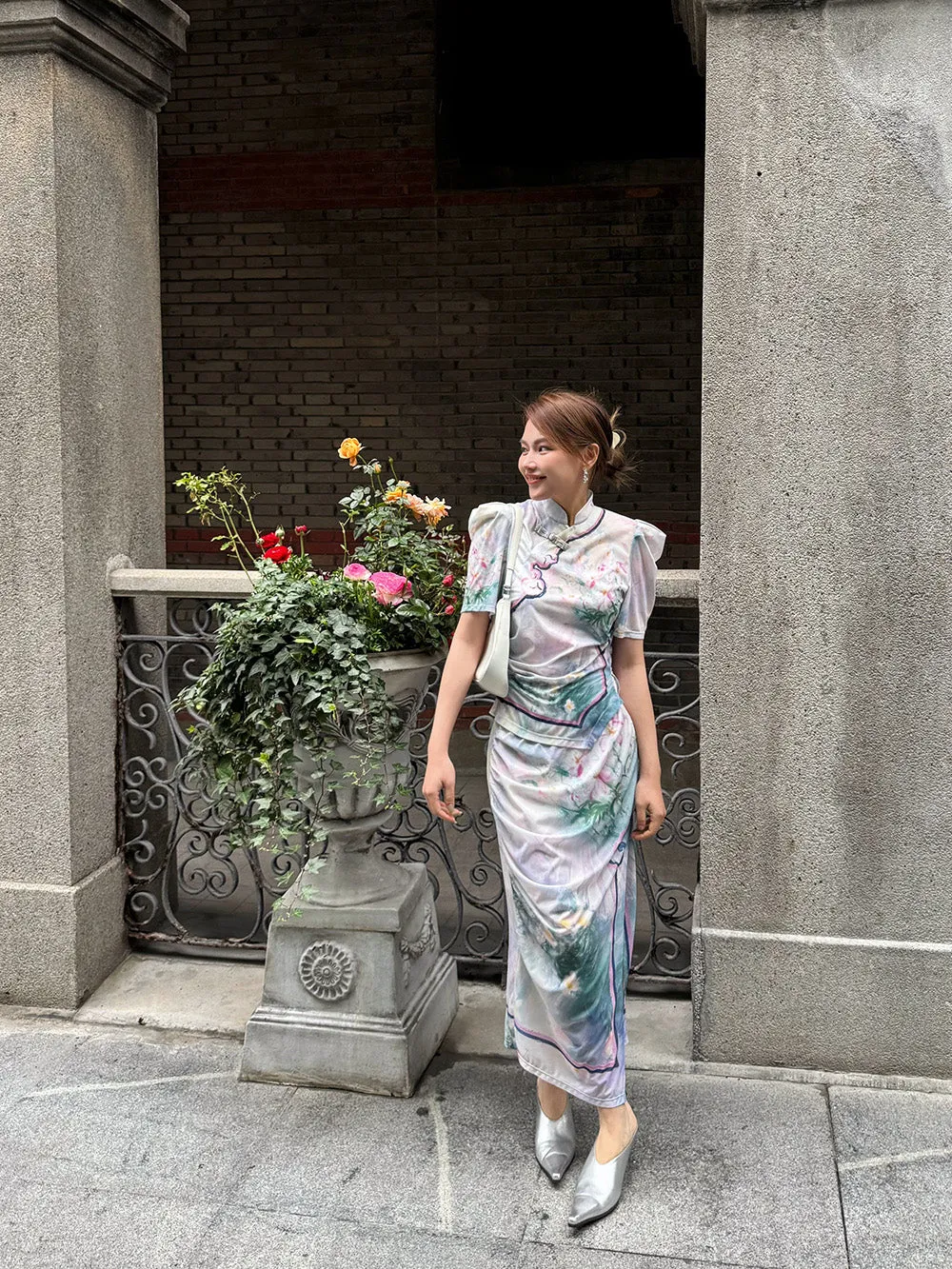 Mukzin“Capsule Collection”Half Skirt Of The "Moonlight Over The Lotus Pond" Suit sold by Muzkin product image thumbnail 4