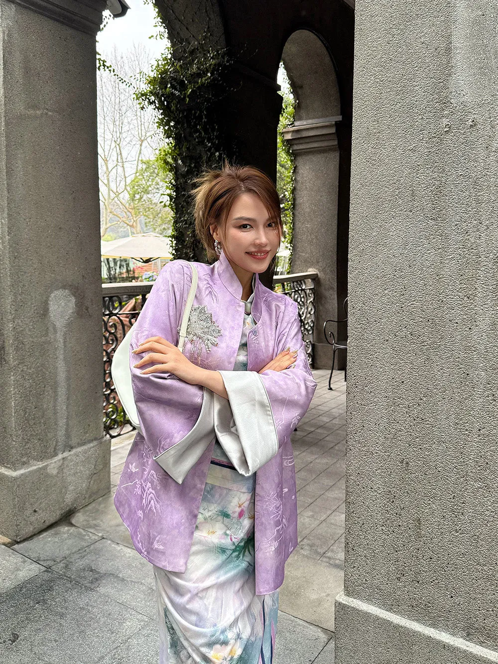 Mukzin“Capsule Collection”Half Skirt Of The "Moonlight Over The Lotus Pond" Suit sold by Muzkin product image thumbnail 3