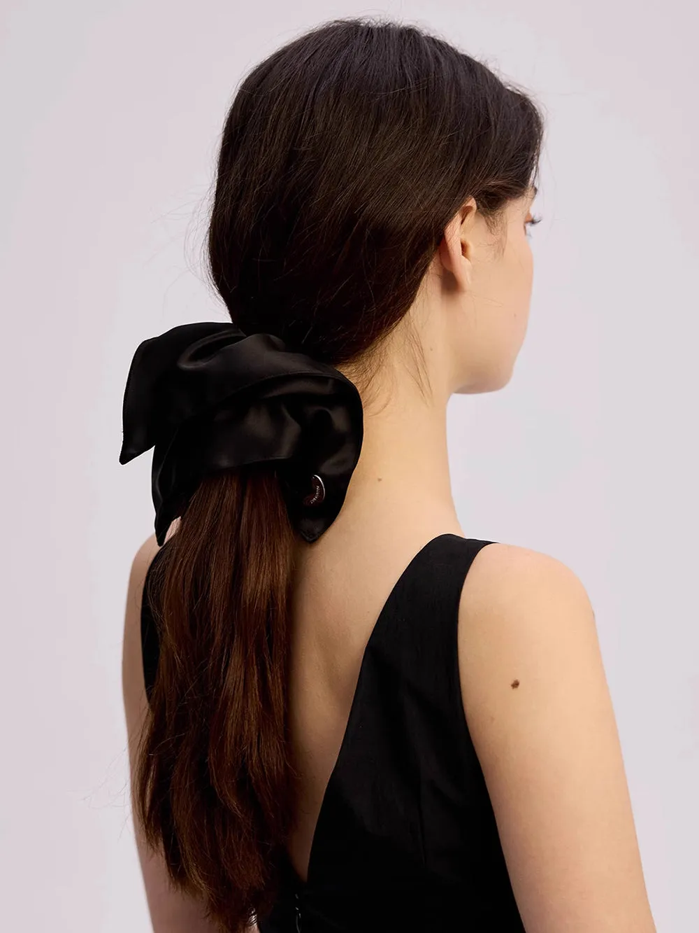 MUKTANK×SUN HUNTER Acetate Satin Bandana Hair Tie sold by Muzkin product image thumbnail 3