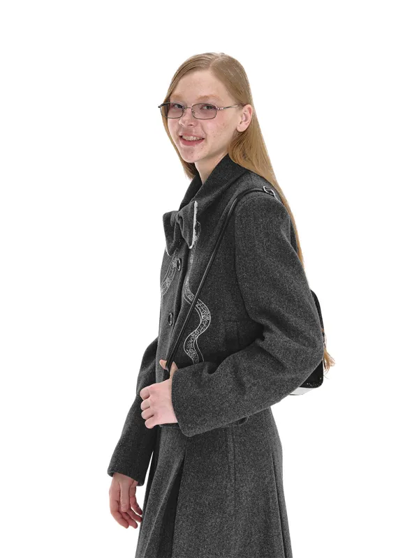 MUKTANK × LOUMUTAKU Bowknot Embroidery Ribbon sold by Muzkin