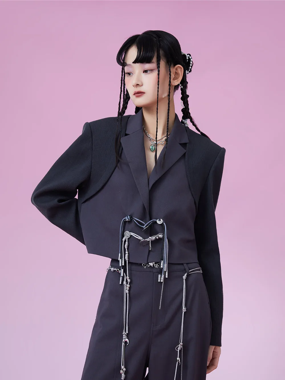 MUKZIN Comfortable Breathable Fashionable Versatile Blazer sold by Muzkin product image thumbnail 2