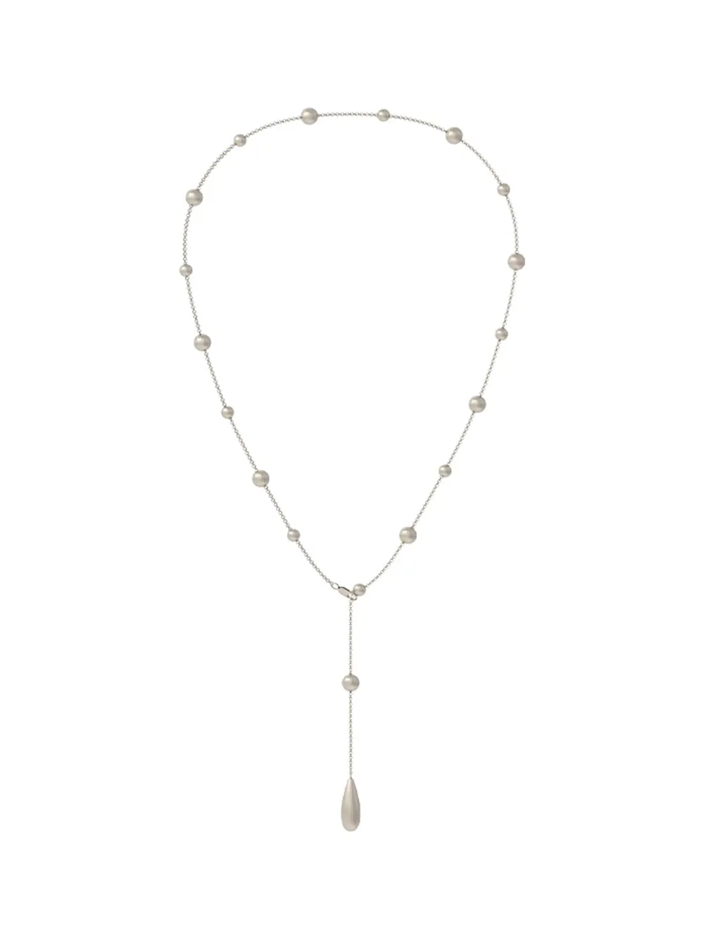 MUKTANK × SUN HUNTER Long Gypsophila Paniculata Water Drop Shaped Y-Chain sold by Muzkin