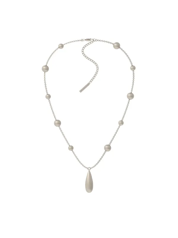 MUKTANK × SUN HUNTER Short Gypsophila Paniculata Water Drop Shaped Necklace sold by Muzkin