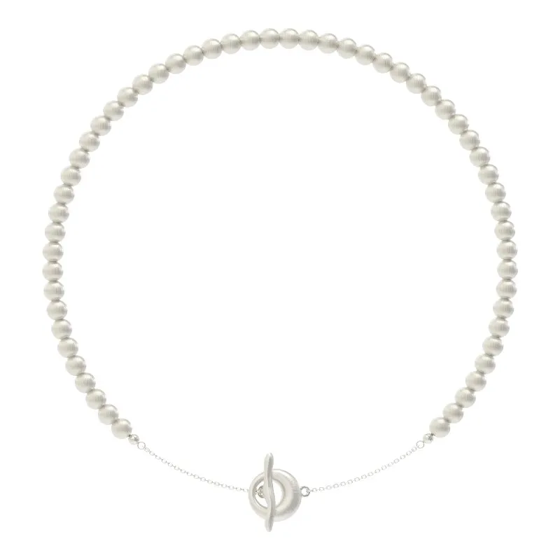 MUKTANK × SUN HUNTER Necklace with Full String Wire - drawn Balls sold by Muzkin