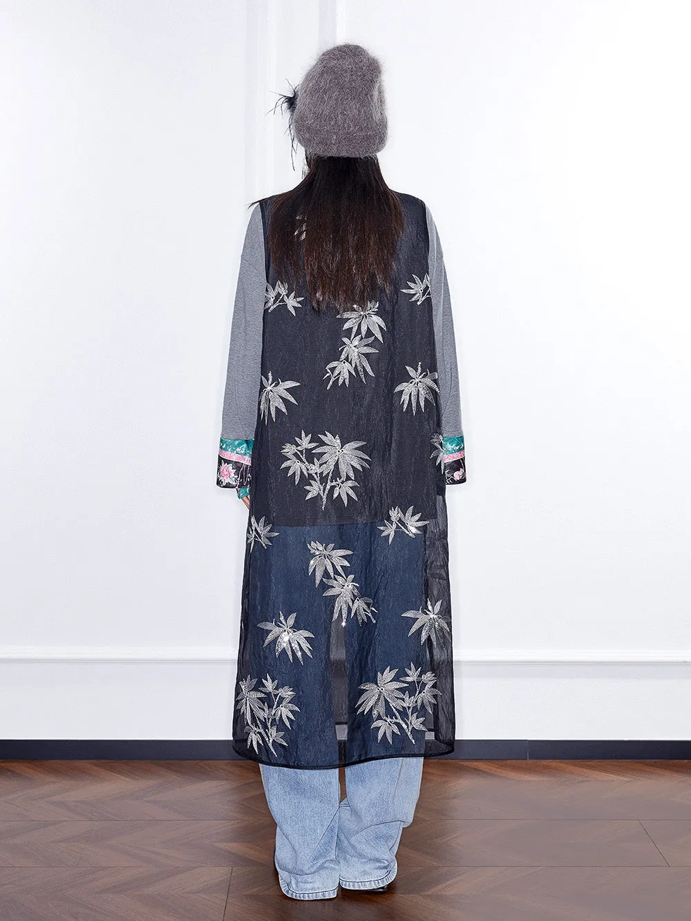 MUKZIN Linglong Versatile Long Cardigan sold by Muzkin product image thumbnail 2