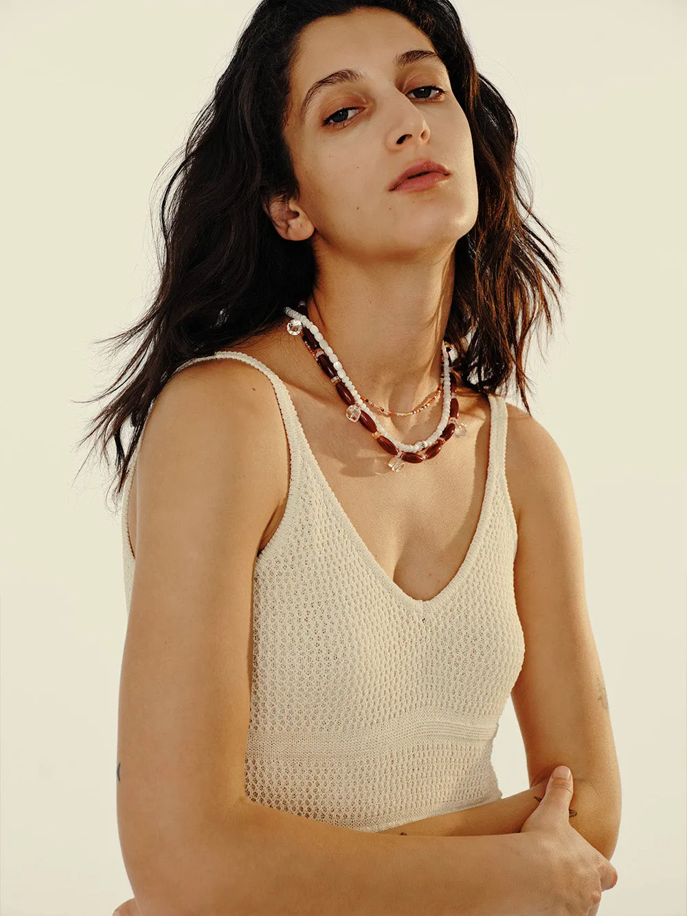 MUKTANK x JUUNNGLE NANAX Rockfire and Ice Necklace sold by Muzkin product image thumbnail 5