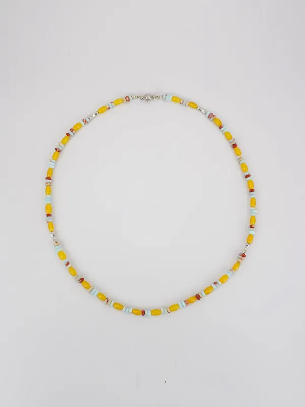 MUKTANK x JUUNNGLE NANAX Peppermint Lemon Necklace sold by Muzkin