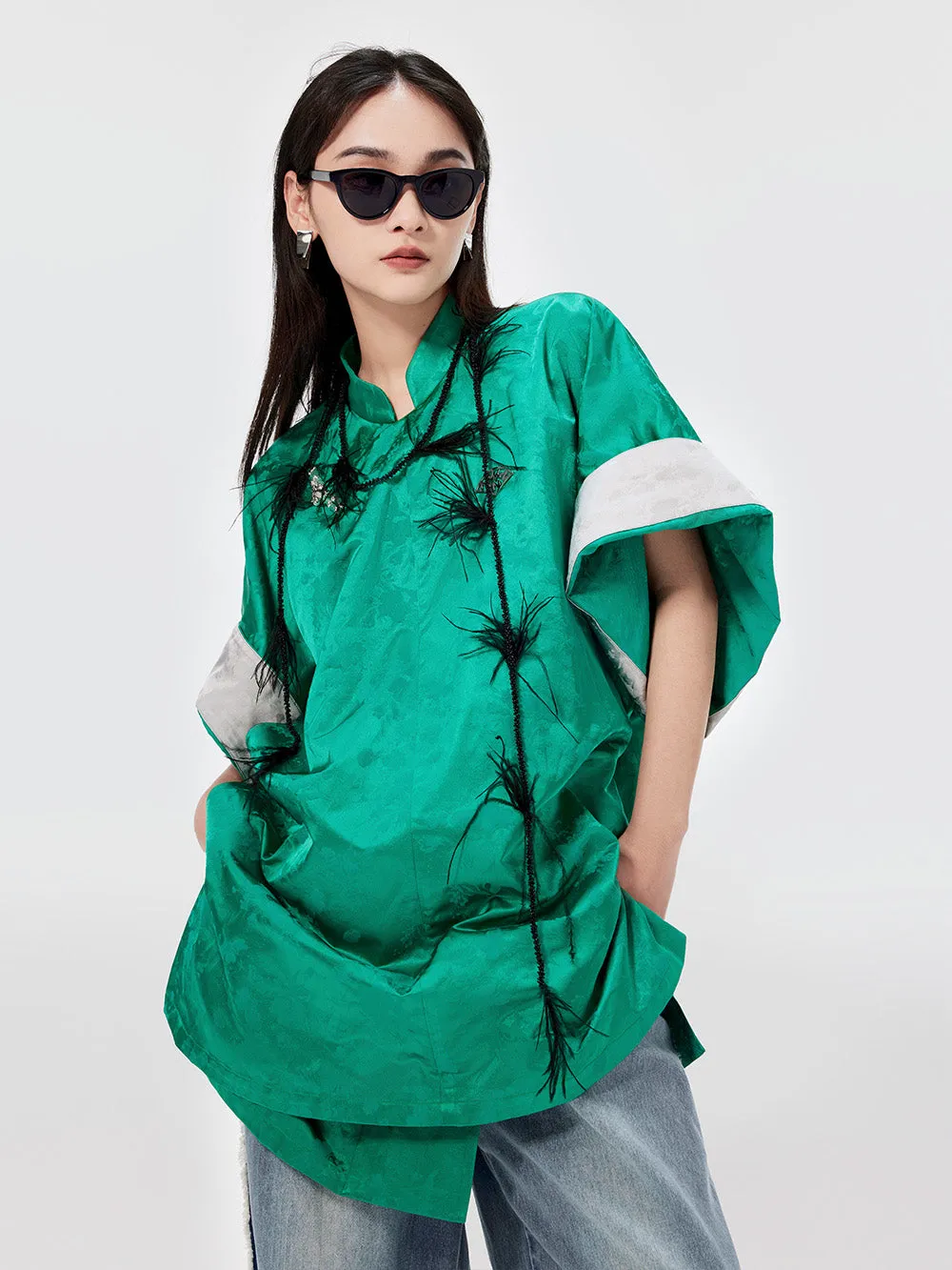 MUKZIN Fashionable Jacquard Cheongsam Qi Pao Dresses sold by Muzkin product image thumbnail 5