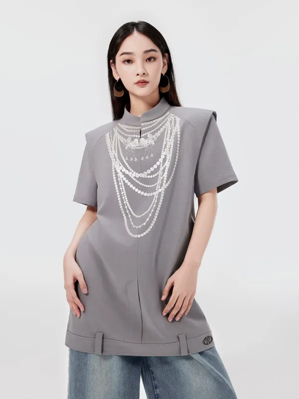 MUKZIN Gray Fashion Dress sold by Muzkin