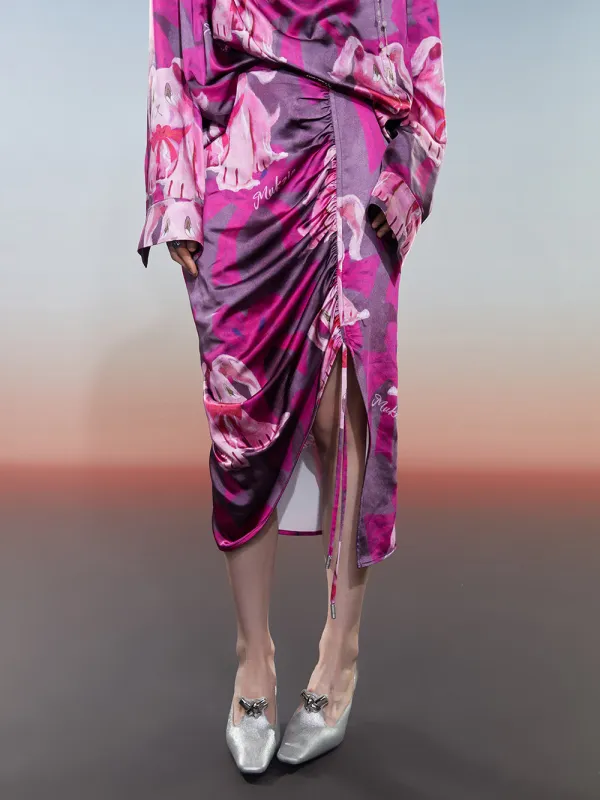 MUKZIN Fashionable Comfortable Skirt with Slit sold by Muzkin