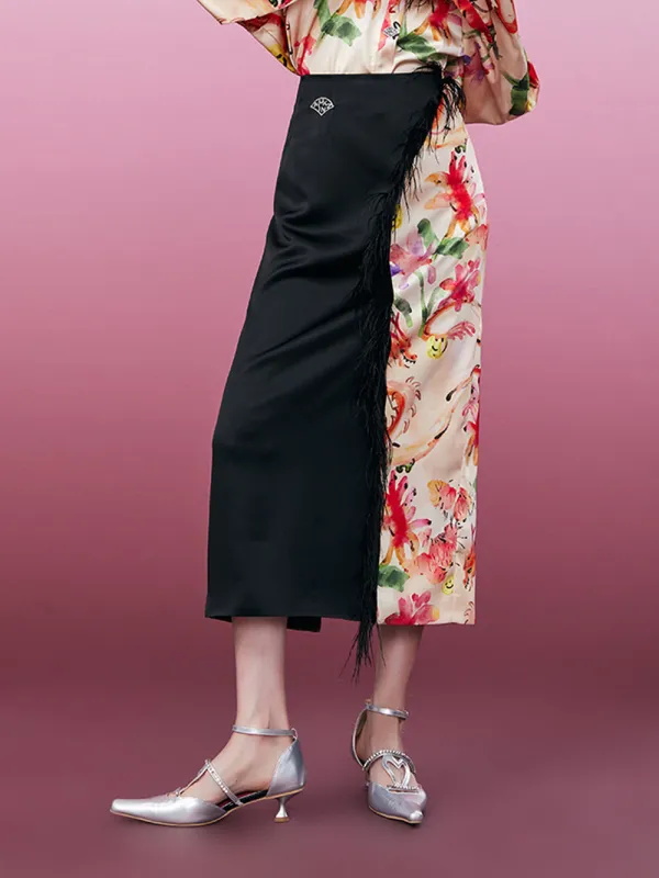 MUKZIN Stylish Patchwork New Charming Skirt sold by Muzkin