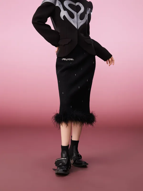 MUKZIN Vintage Elegant High Quality Original New Style Skirts sold by Muzkin