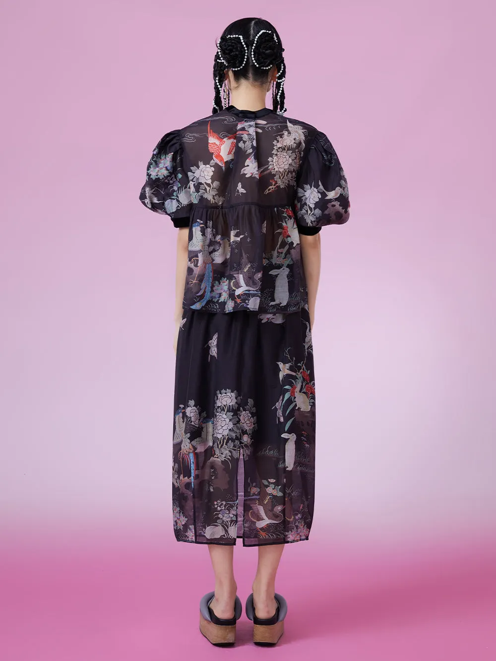 MUKZIN Chinese Style Cool Loose Printed All-match T-shirts sold by Muzkin product image thumbnail 5