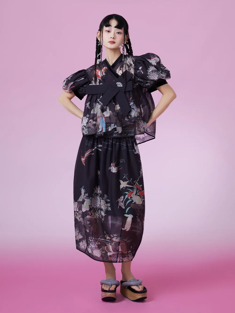 MUKZIN Chinese Style Cool Loose Printed All-match T-shirts sold by Muzkin product image thumbnail 3