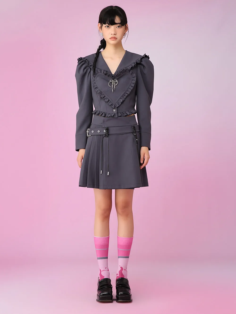 MUKZIN Classic Plain Trend Eye-appeal Simple Skirts sold by Muzkin product image thumbnail 2