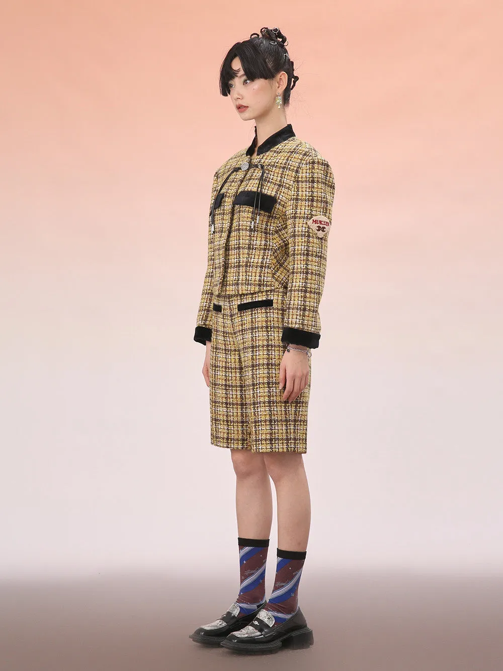 MUKZIN Yellow Coffee Color Short Small Fragrance Shorts sold by Muzkin product image thumbnail 3