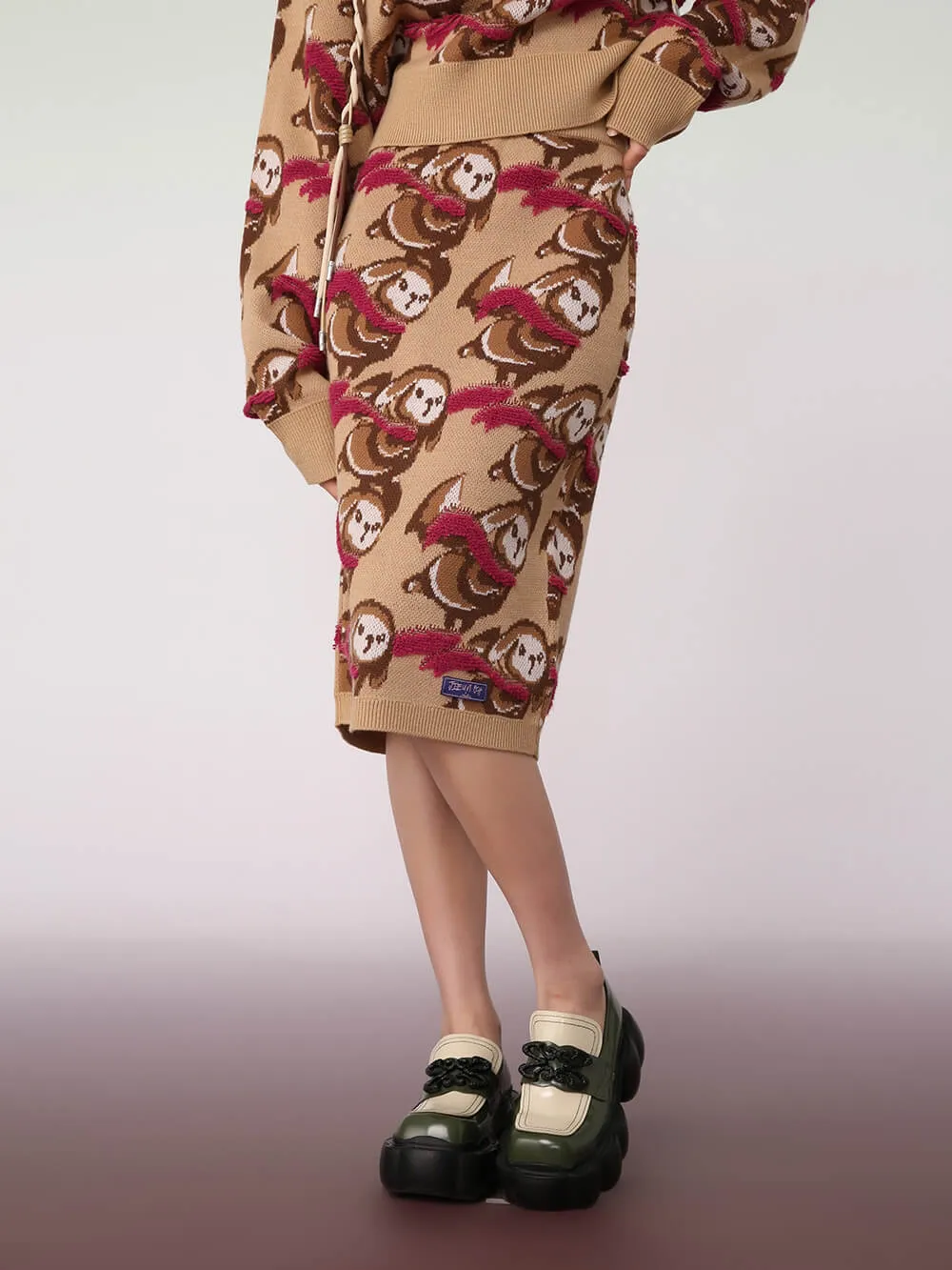 MUKZIN H-Shape With Cute Printing Skirt sold by Muzkin product image thumbnail 3