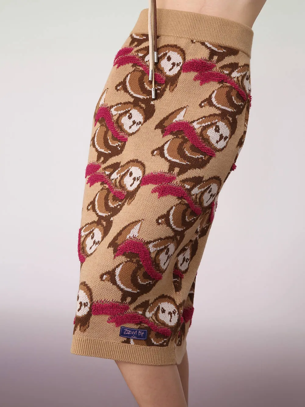 MUKZIN H-Shape With Cute Printing Skirt sold by Muzkin