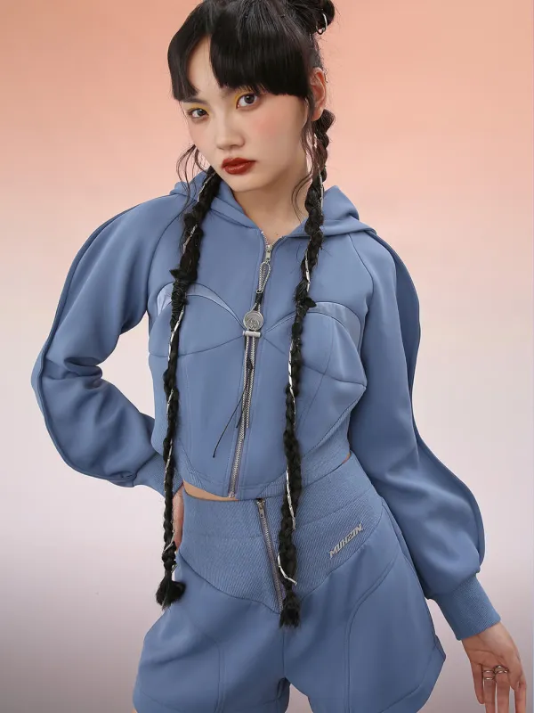 MUKZIN Cropped Slim Fit Sports Jacket sold by Muzkin