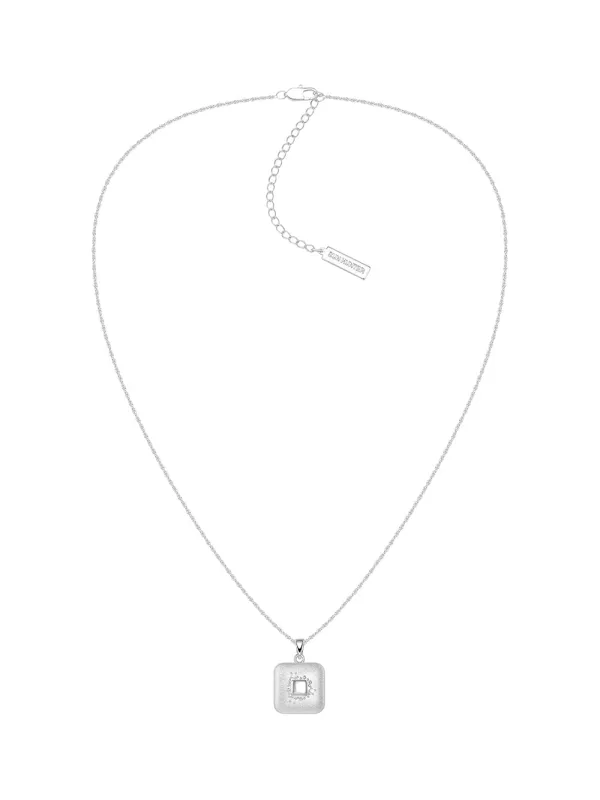 MUKTANK×SUN HUNTER Square Brushed Necklace sold by Muzkin