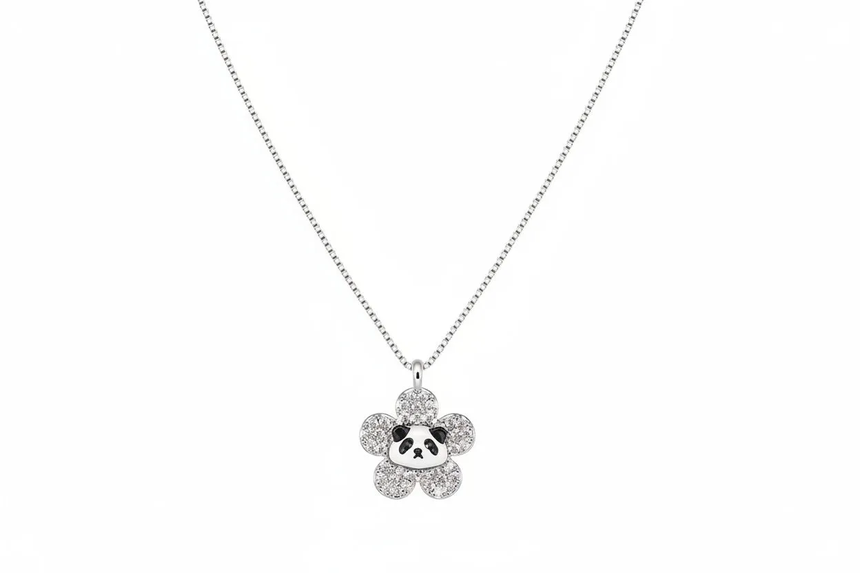 MUKTANK×SUN HUNTER Huahua Panda Necklac sold by Muzkin