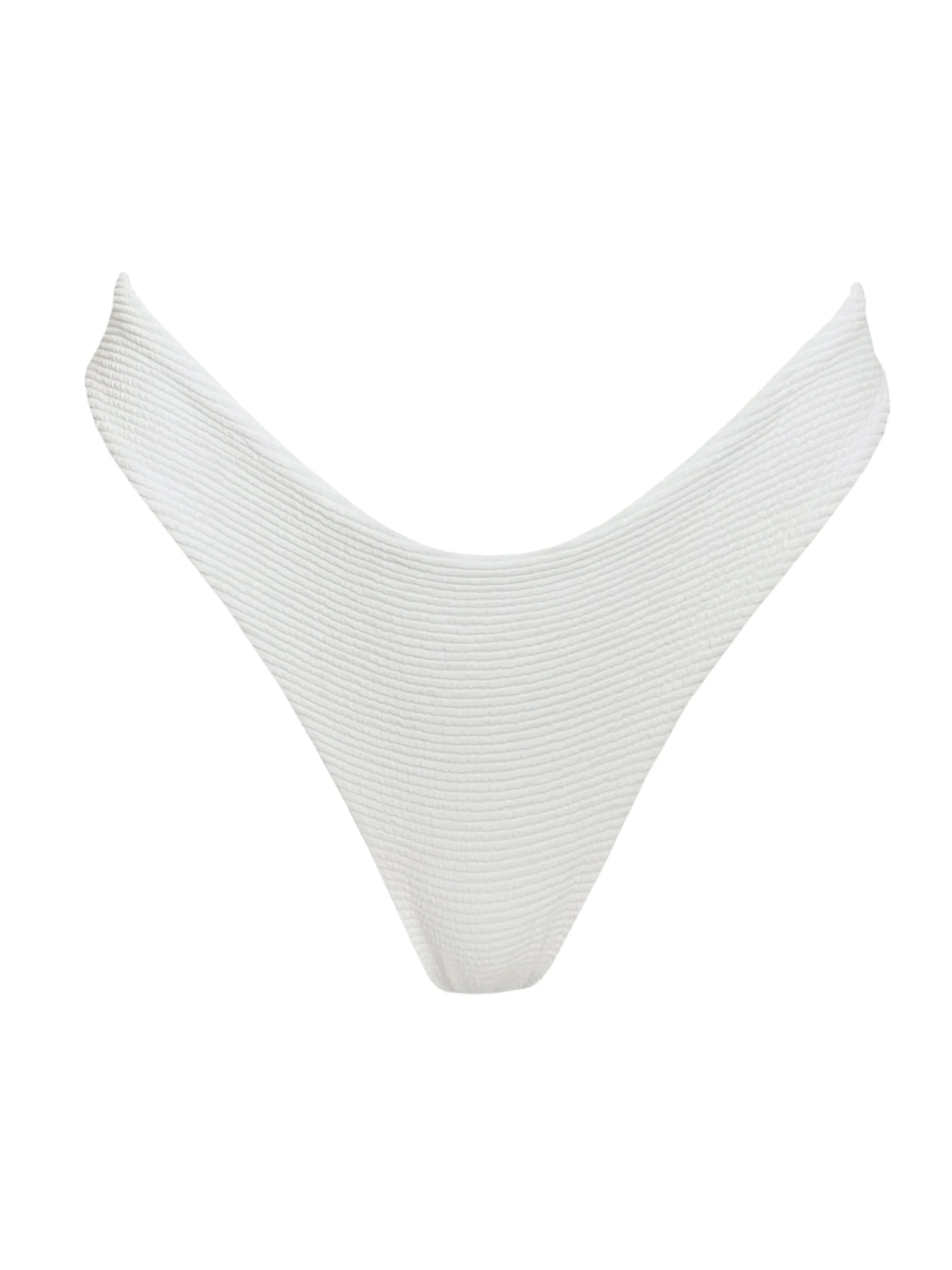 JADE BOTTOM | WHITE CRINKLE sold by Slate Swim