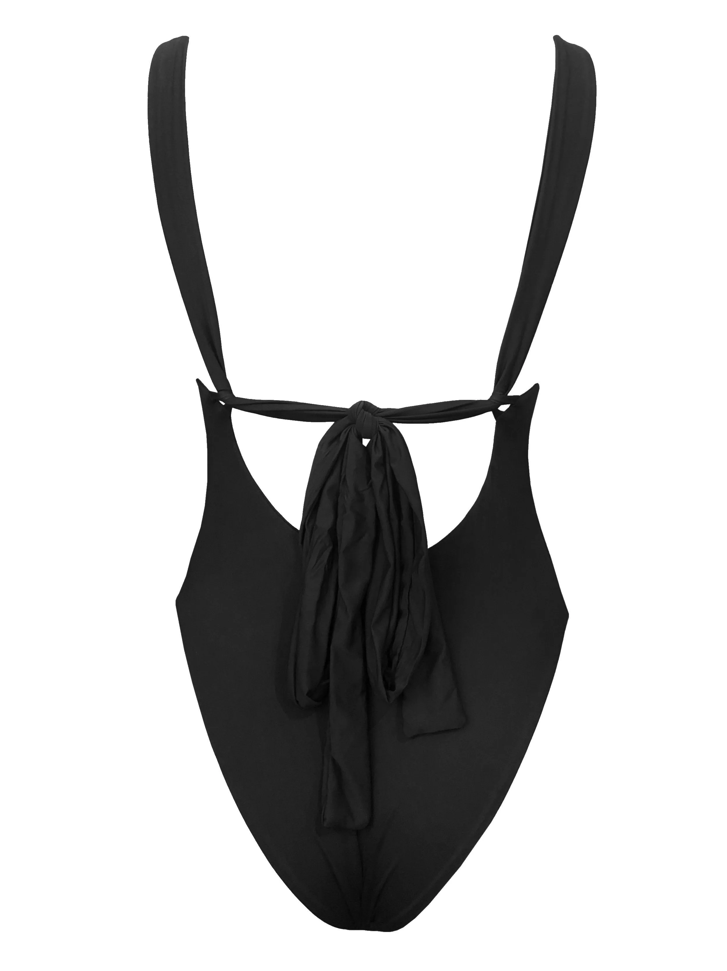 RYDER ONE PIECE | BLACK sold by Slate Swim product image thumbnail 3