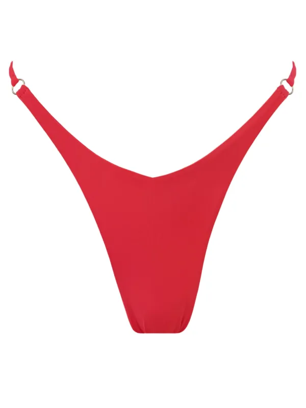 PALERMO BOTTOM | SCARLET sold by Slate Swim