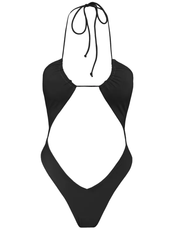 VESPER ONE PIECE | BLACK sold by Slate Swim