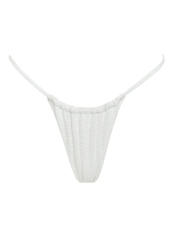 RAIN BOTTOM | WHITE CRINKLE sold by Slate Swim