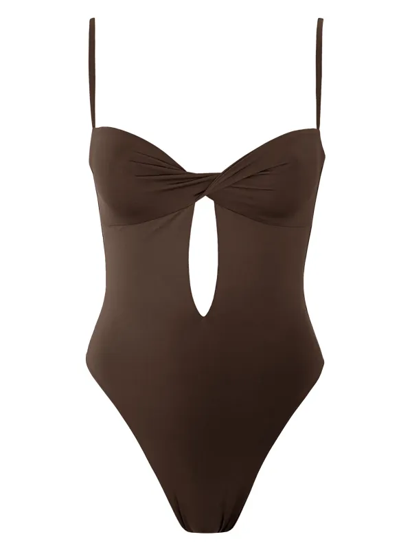 PHOENIX ONE PIECE | ESPRESSO sold by Slate Swim