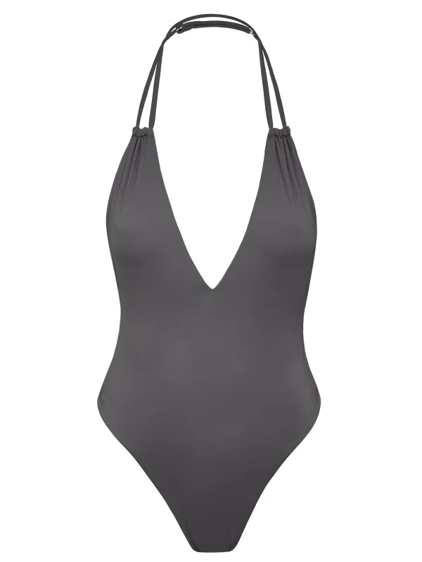 MARGO ONE PIECE | CHARCOAL sold by Slate Swim