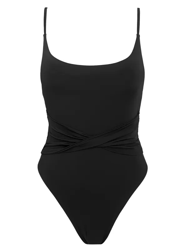 ALARA ONE PIECE | BLACK sold by Slate Swim