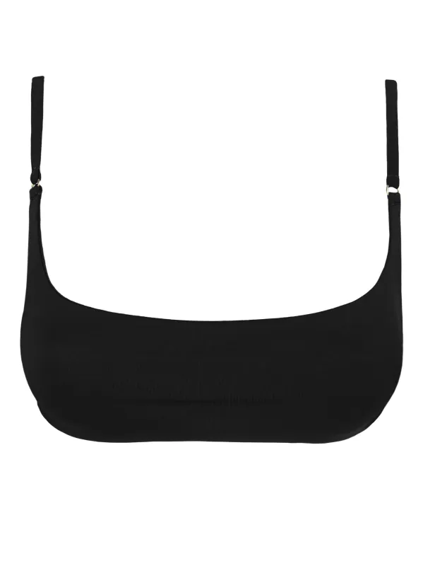 JADE TOP | BLACK sold by Slate Swim