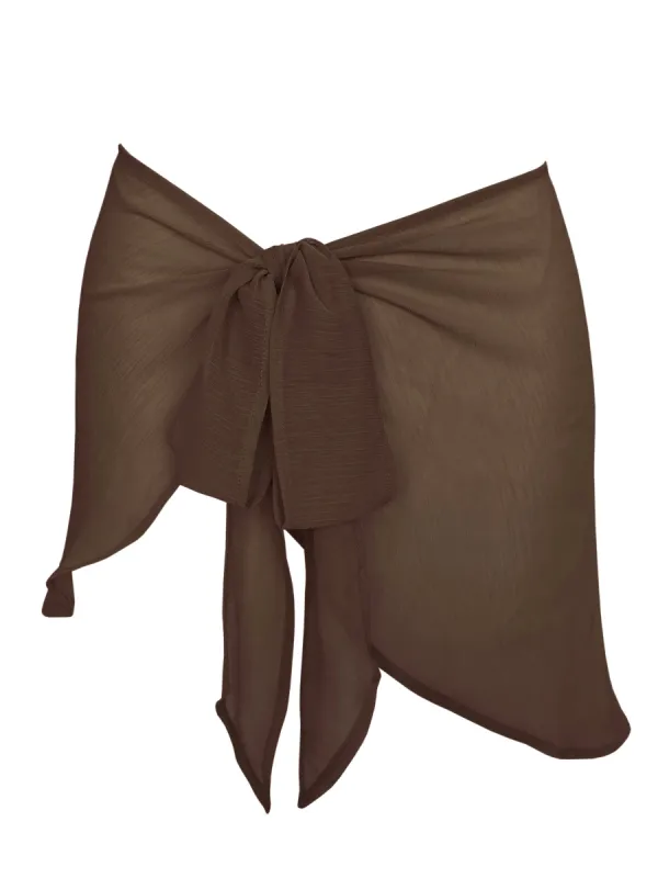 ZEPHYR SARONG | COCOA sold by Slate Swim