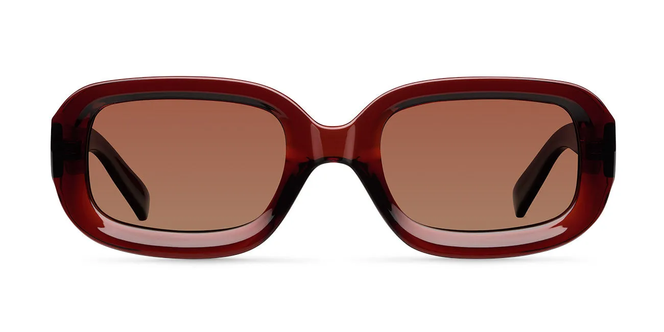 Dashi Maroon Brown sold by Meller