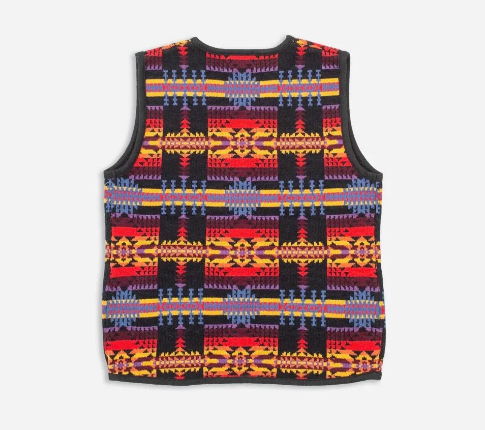 Pendleton Jaquard Vintage Vest sold by Fulmine Mercantile Co product image thumbnail 2
