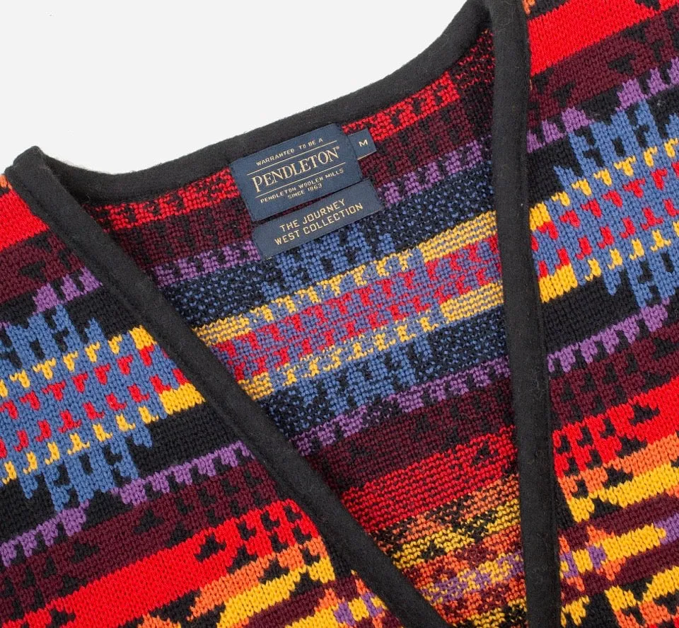 Pendleton Jaquard Vintage Vest sold by Fulmine Mercantile Co product image thumbnail 3
