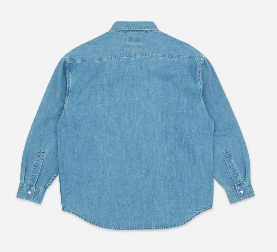 Pendleton denim western work shirt sold by Fulmine Mercantile Co product image thumbnail 2
