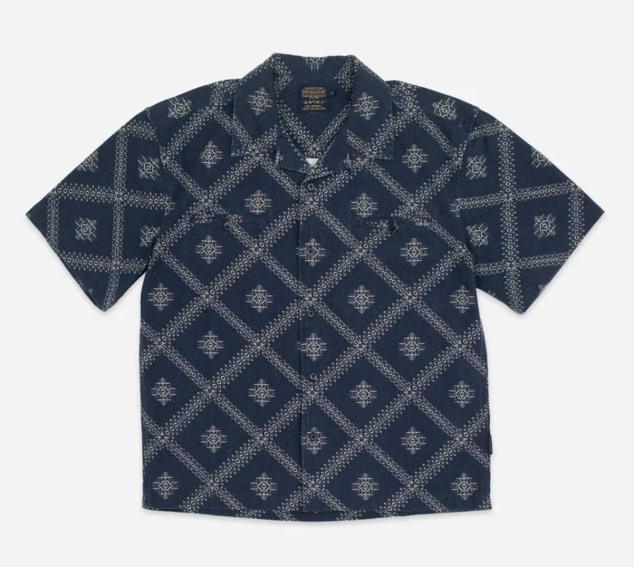 Pendleton Two Pocket Camp Shirt - Western Bandana made by Fulmine Mercantile Co