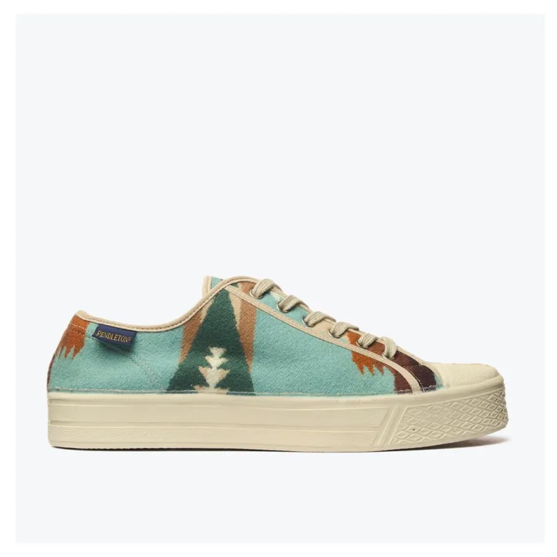 Pendleton X US Rubber Low Top Tucson Aqua made by Fulmine Mercantile Co