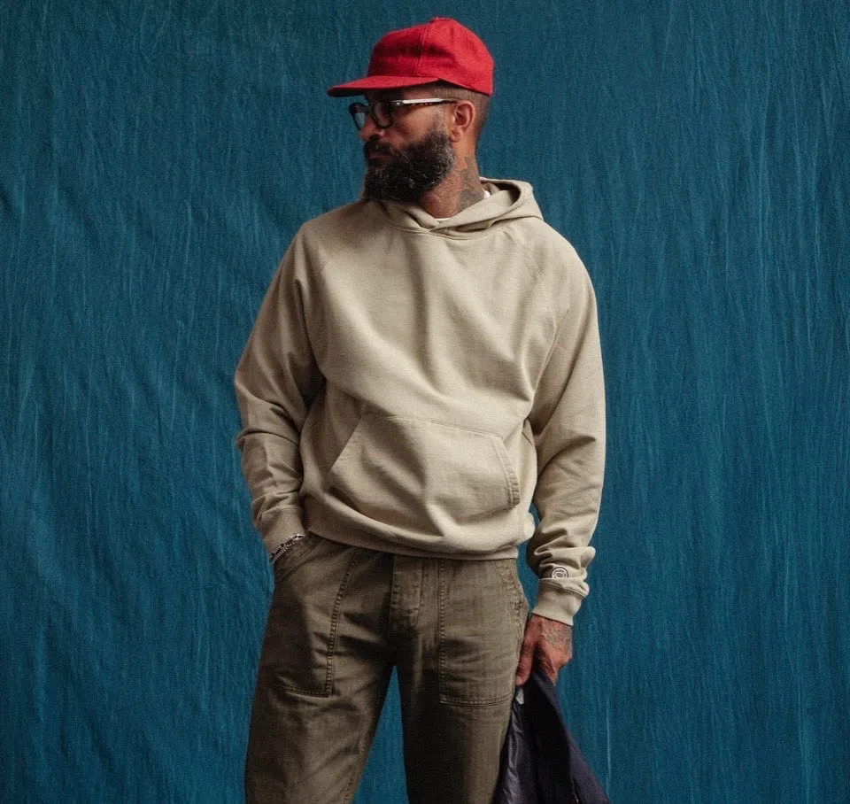 Dubbleware Classic Hoodie - Olive Green sold by Fulmine Mercantile Co product image thumbnail 4