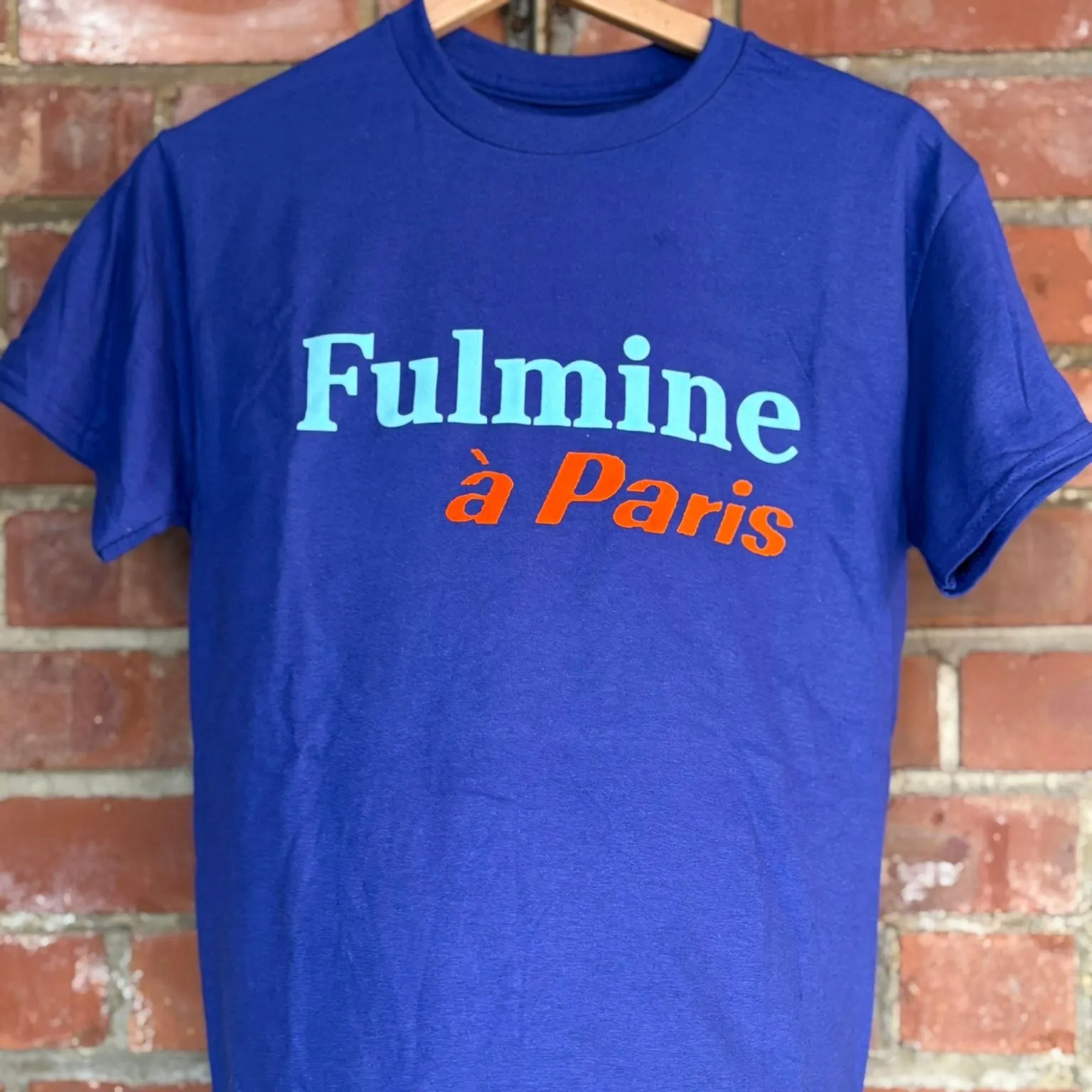 Fulmine a’ Paris T-shirt sold by Fulmine Mercantile Co product image thumbnail 2