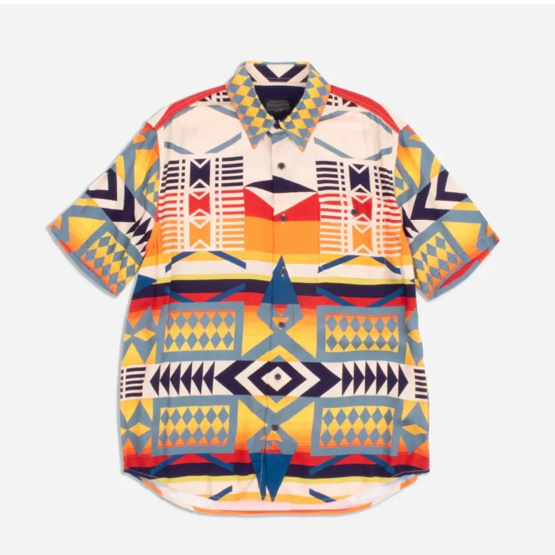 Pendleton Vacation Shirt- Fire Legend made by Fulmine Mercantile Co