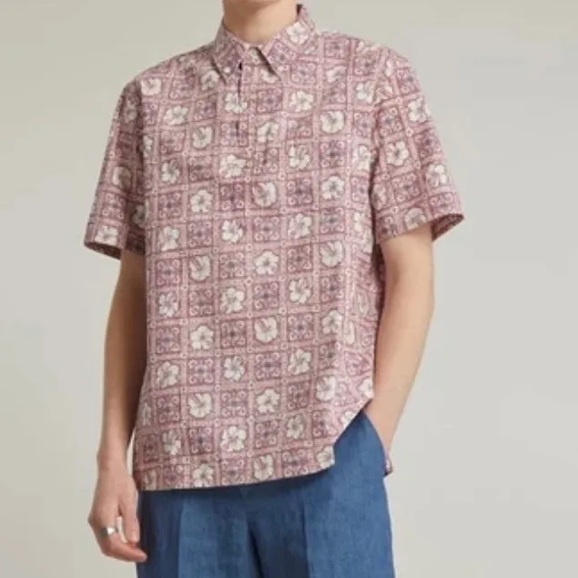 Reyn Spooner Pua Patchwork Pullover Shirt - Faded Ginger sold by Fulmine Mercantile Co product image thumbnail 2