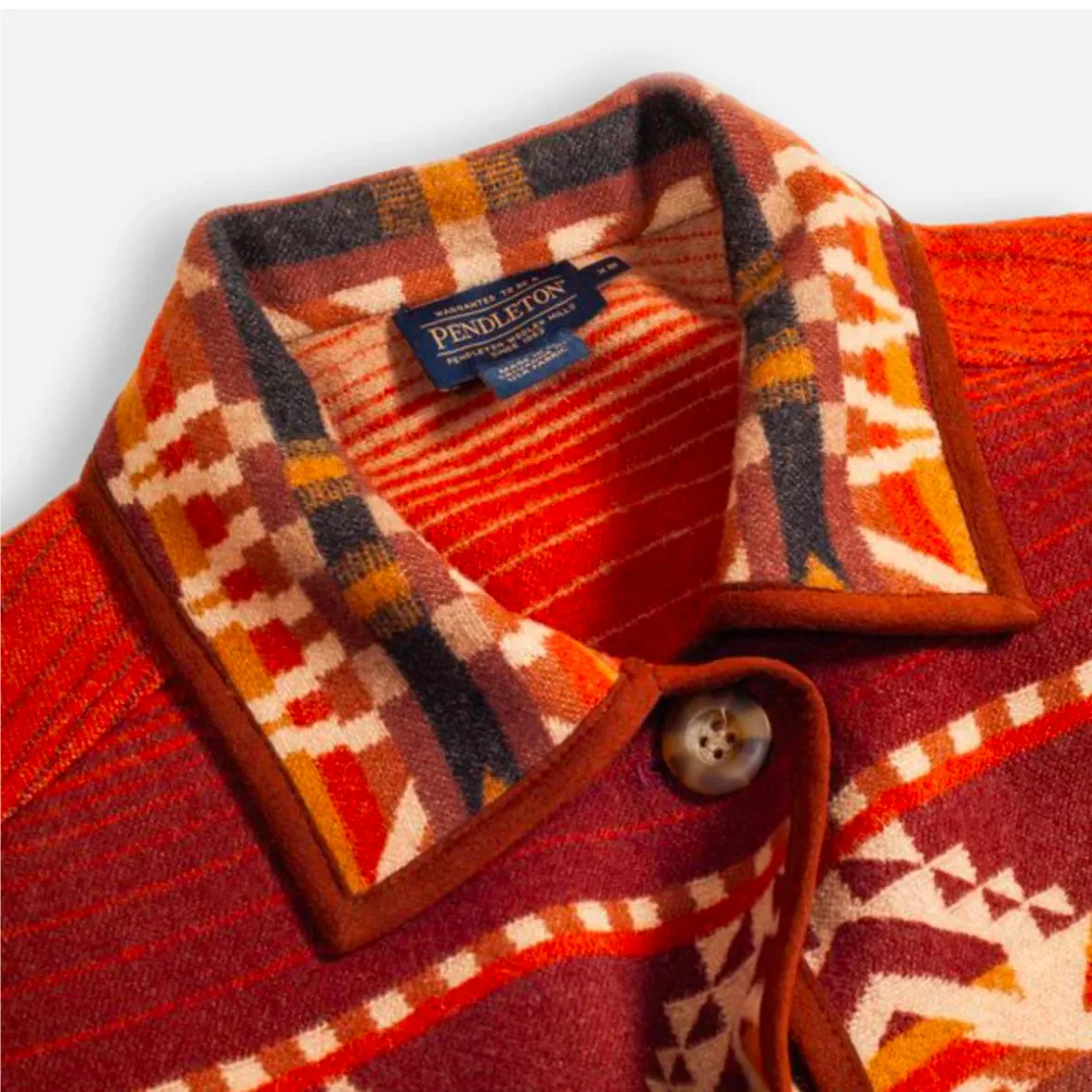 Pendleton women’s Reversible Wool Coat-copper Beacon Rock sold by Fulmine Mercantile Co product image thumbnail 4