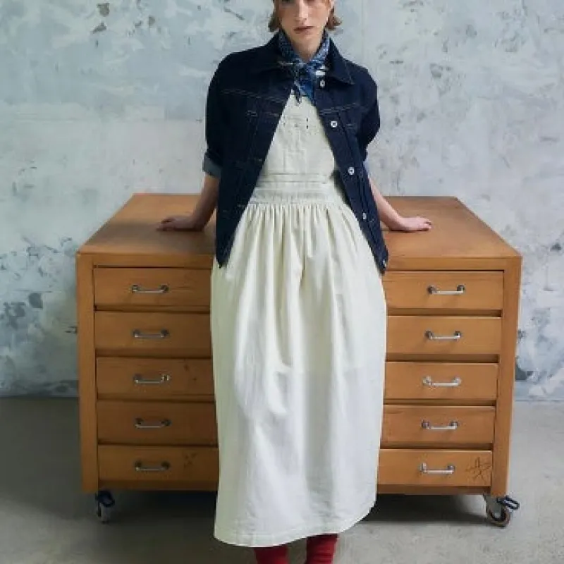 Uniform Bridge Coveralls Dress one size made by Fulmine Mercantile Co