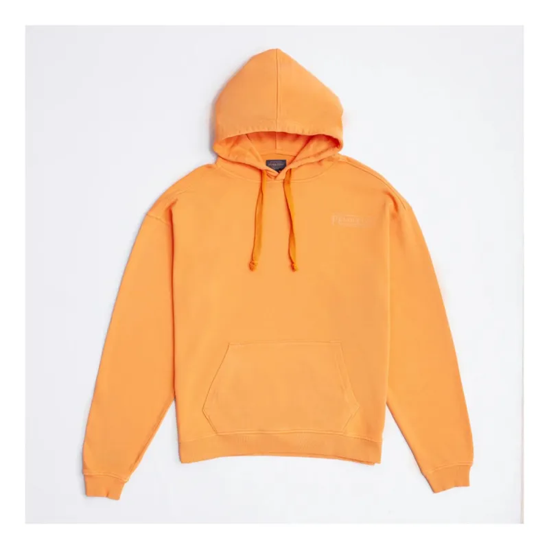 Pendleton Trademark Hoodie-Orange made by Fulmine Mercantile Co